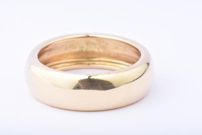 Bague alliance en or jaune 18 carats 2