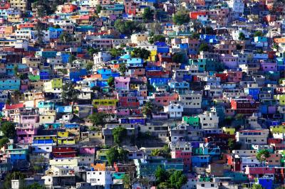 José NICOLAS - Jalousie 1, bidonville, Haïti, Port au Prince, 2014 - Photographie 2