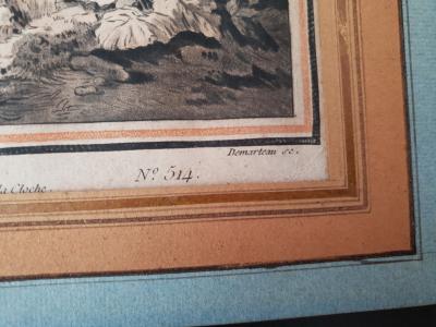 Gilles Demarteau d’après Jean-Baptiste Huet - La jeune bergère / Le jeune berger, XVIIIe siècle, Gravures 2