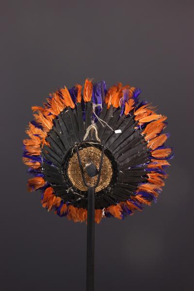 Cameroun, Bamileke, XXIe siècle, Chapeau Juju / Juju Hat 2
