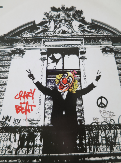 BLUR / BANKSY (d’après) - Crazy Beat, Impression sur pochette disque 2