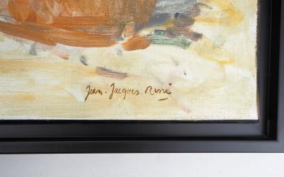 Jean-Jacques RENÉ : Été à Houlgate - Huile sur toile signée 2