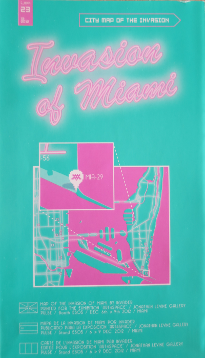 INVADER - Invasion of Miami - Affiche 2