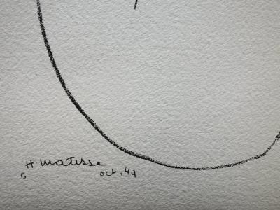 Henri MATISSE (d’après) : Nu de dos - Lithographie signée 2