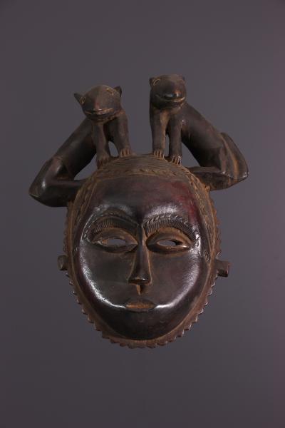 Côte d’Ivoire, Masque Lune Baoulé 2