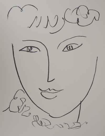 Henri MATISSE (d’après) : La Pompadour - Lithographie 2