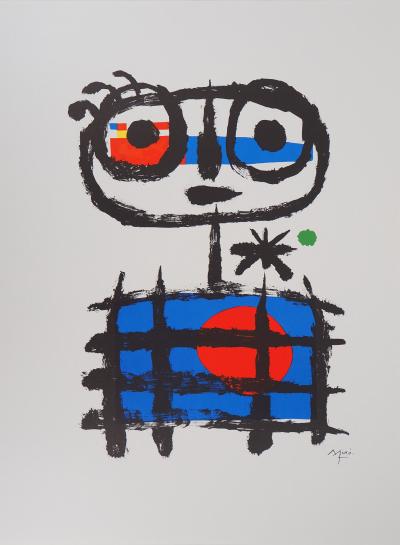 Joan MIRO - Imaginary boy - Signed lithograph 2