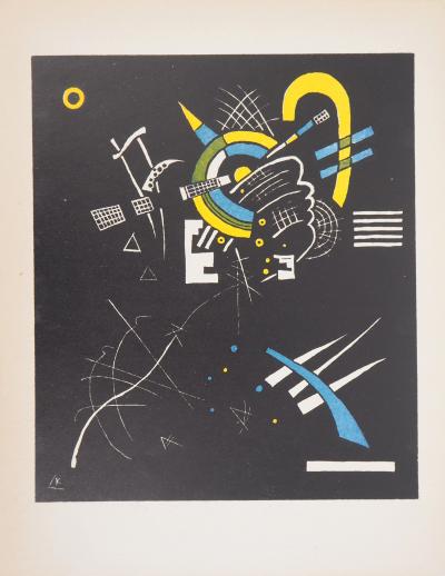 Wassily KANDINSKY (d’après) : Petits Mondes - Lithographie originale signée 2