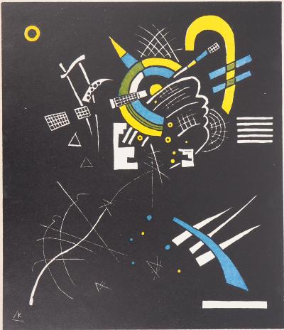 Wassily KANDINSKY (d’après) : Petits Mondes - Lithographie originale signée 2