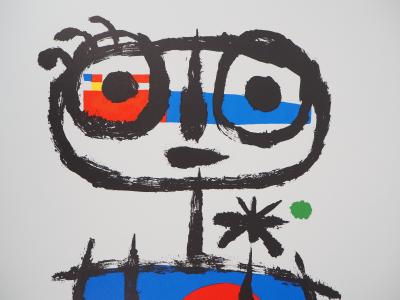 Joan MIRO - Garçon imaginaire, Lithographie signée 2