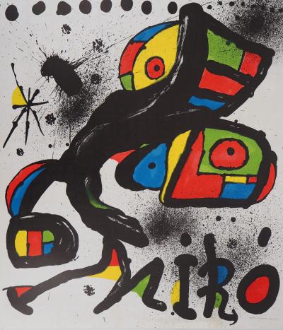 Joan MIRO - Hommage à Gaudi : Lithographie signée, 1979 2