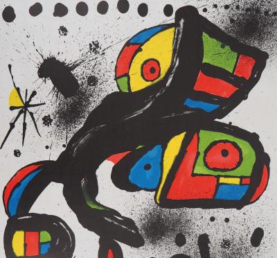 Joan MIRO - Hommage à Gaudi : Lithographie signée, 1979 2