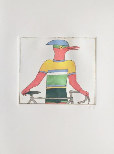 François-Xavier LALANNE - Thot l’ibis, 2005, Tirage pigmentaire signé 2