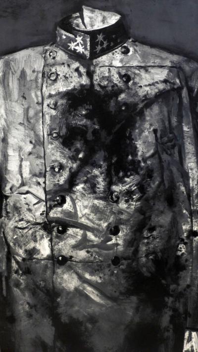 Yan PEI-MING - Le costume de Mao, 2012, Lithograhie 2