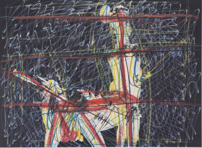 CESAR - Centaure vu de dos, 1985, Lithographie 2