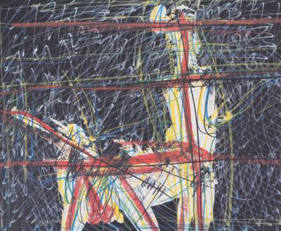 CESAR - Centaure vu de dos, 1985, Lithographie 2