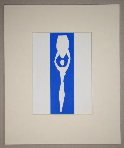 Henri MATISSE (d’après) - Femme à l’amphore, 1961 - Lithographie 2