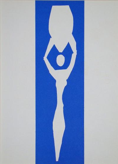 Henri MATISSE (d'après) - Femme à l'amphore, 1961 - Lithographie 2