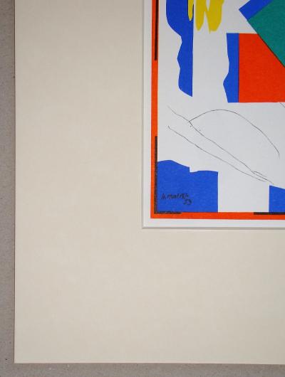 Henri MATISSE (d’après) - Souvenir d’Océanie, 1961 - Lithographie en couleurs 2