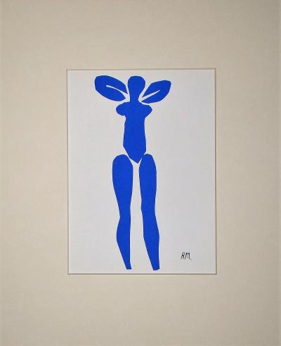 Henri MATISSE (d’après) - Nu bleu debout, 1961 - Lithographie 2