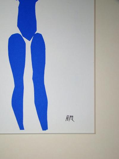 Henri MATISSE (d’après) - Nu bleu debout, 1961 - Lithographie 2