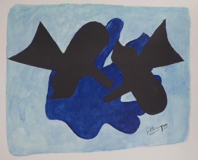 Georges BRAQUE - Les oiseaux - Lithographie signée 2