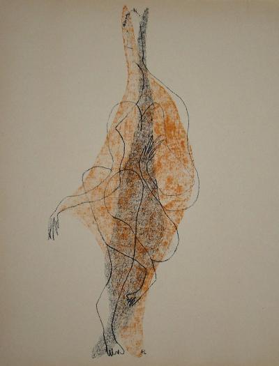 Henri LAURENS - Figure, 1951 - Lithographie originale monogrammée 2