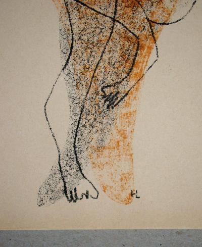 Henri LAURENS - Figure, 1951 - Lithographie originale monogrammée 2