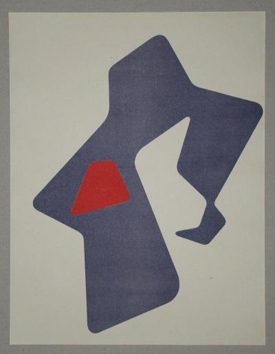 Jean ARP - Heaume, 1951 - Lithographie originale 2