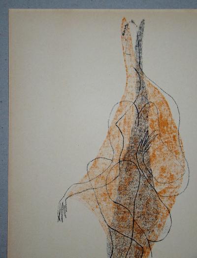 Henri LAURENS - Figure, 1951 - Lithographie originale 2