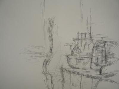 Alberto GIACOMETTI (after) : Nu de dos - Lithograph 2