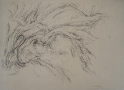 Alberto GIACOMETTI (after) - The Alps, lithograph 2