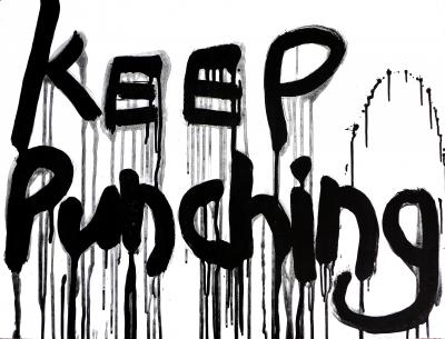 Larry CLARK - Keep Punching, 2017  - Lithographie signée au crayon 2