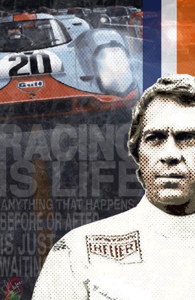 Vincent SABATIER - Le Mans 2, 2019 - Sérigraphie signée au crayon 2