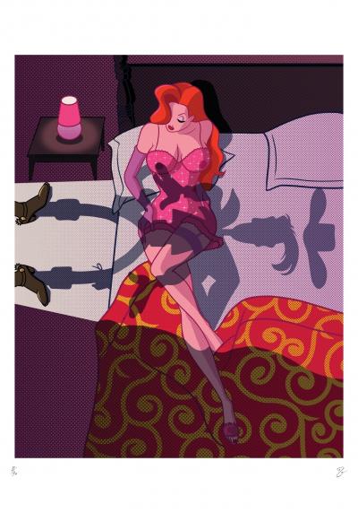 Philippe GRIMAUD - Jessica’s surprise, 2019 , Silkscreen, signed and numbered 2