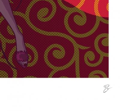 Philippe GRIMAUD - Jessica’s surprise, 2019 , Silkscreen, signed and numbered 2