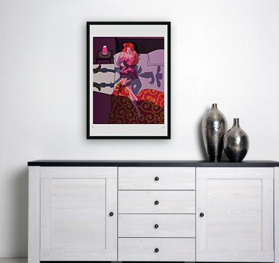Philippe GRIMAUD - Jessica’s surprise, 2019 , Silkscreen, signed and numbered 2