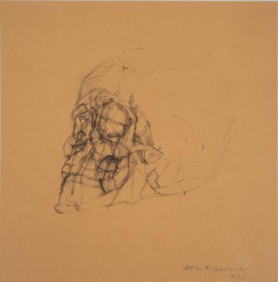 Alberto GIACOMETTI (d’après) - Le crâne - Lithographie signée 2
