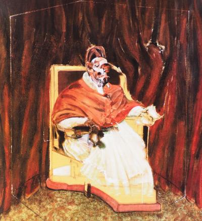 Francis BACON : Le pape - Affiche originale 2