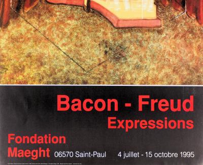 Francis BACON : Le pape - Affiche originale 2