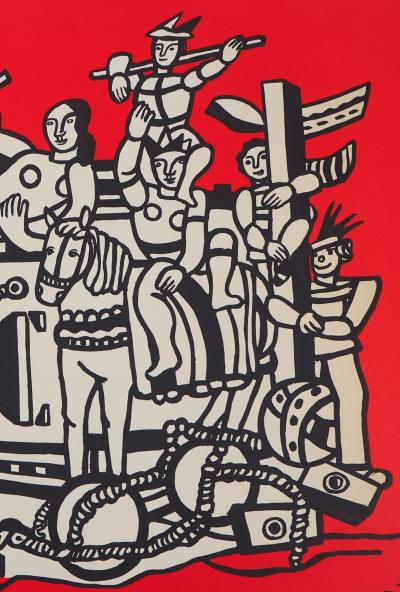 Fernand LÉGER (d’après) - La grande parade du cirque - Lithographie 2