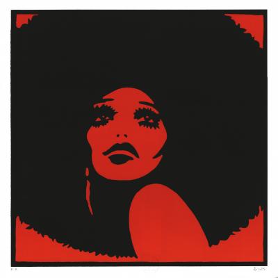 FILIPS - Diana Ross, 2019, Lithographie 2