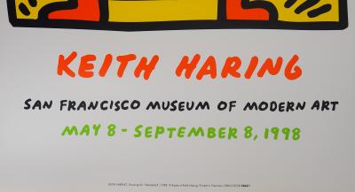 Keith HARING  - L’attirance des opposés, 1998 - Sérigraphie 2