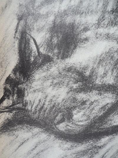 Théophile Alexandre STEINLEN: Die schlafende Katze, 1933 - Lithographie 2