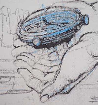 Enki Bilal - Éternité, 1988, lithographie originale signée 2