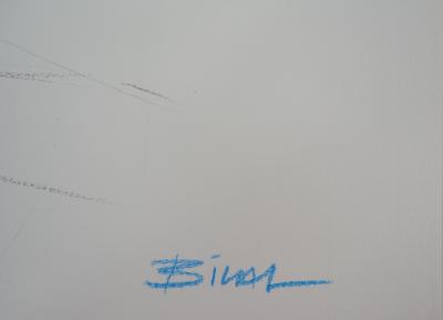 Enki BILAL - Visionnaire, 1988 - Lithographie originale signée 2