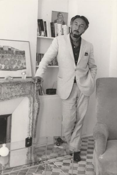 SIPA PRESS - Romain GARY, photographie argentique 2