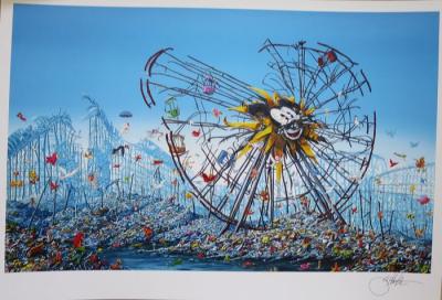 Jeff GILLETTE - Split Mickey Ferris Wheel, Impression numérique 2