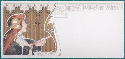 Henri PRIVAT LIVEMONT - Ameublement, 1895 - Lithographie originale 2
