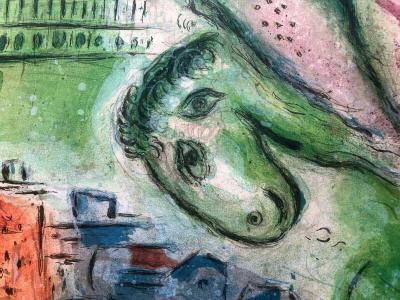 Marc CHAGALL - Roméo et Juliette. Paris, l’Opéra, 1964 - Lithographie 2